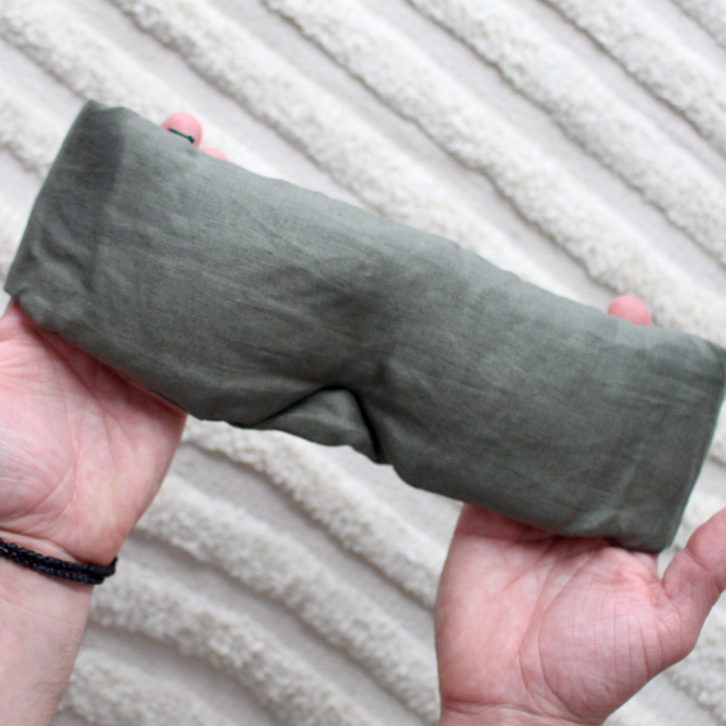 Weighted Blockout Aromatherapy Linen Eye Mask