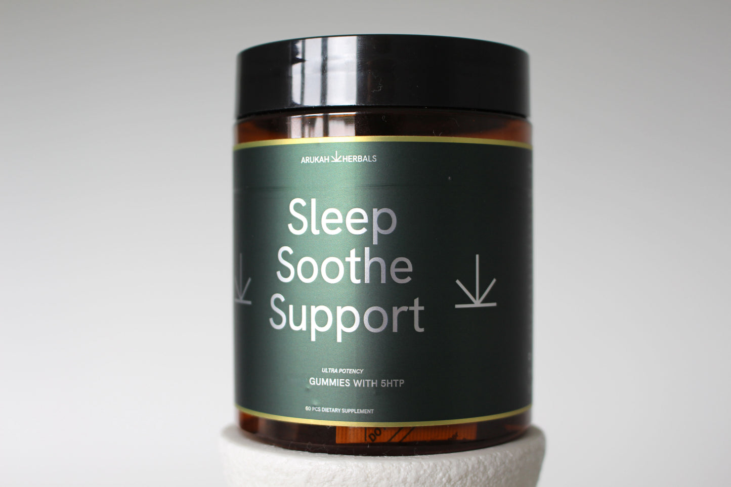 Natural Sleep, focus, Stress & Inflammation Gummies Close Up