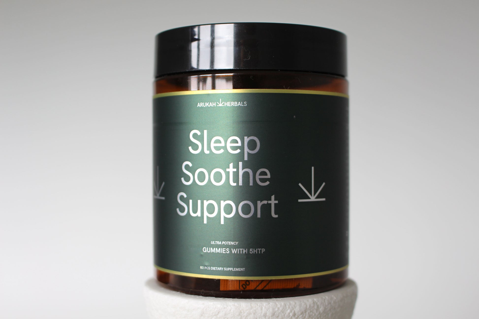 Natural Sleep, focus, Stress & Inflammation Gummies Close Up